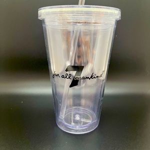 7 For All Mankind insulated plastic cup